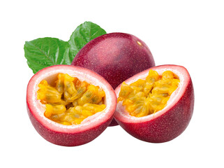 Wall Mural - Passion fruit  on transparent png
