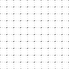 Poster - Square seamless background pattern from geometric shapes are different sizes and opacity. The pattern is evenly filled with small black megaphone symbols. Vector illustration on white background
