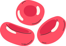 Red Blood Cells Medical Hospital Healthcare Clipart