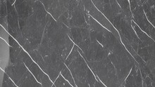 Grey Stone Marble Texture Background Design. White Curly Vines On Grey Background Marble Texture Background Design.