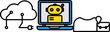 Robo Advisor Vector Icon

