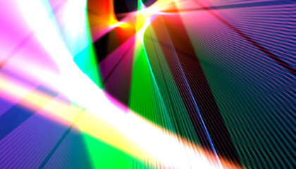Wall Mural - abstract background imitating lines of disco light