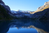 Fototapeta  - View on a lake in Switzerland