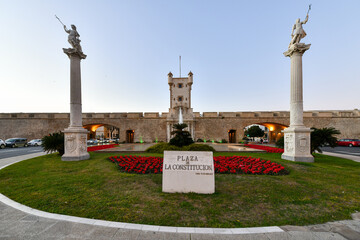 Canvas Print - Plaza of the Constitution - Cadiz, Spain