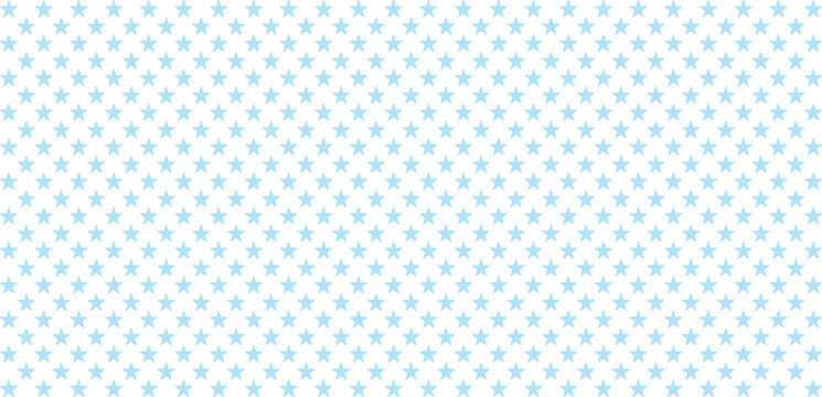 Fototapete - illustration of vector background with blue colored abstract star pattern