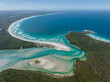 © AmazingAerialAgency - Aerial view of Nornalup Inlet bay and the coastline, Western Australia, Australia.