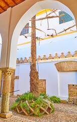 Wall Mural - The courtyard of San Bartolome Chapel, Cordoba, Spain