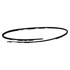 Poster - rounded circle brush shapes