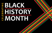 Celebrating Black History Month. Vector Illustration