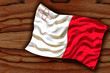 National flag  of Malta. Background  with flag  of Malta