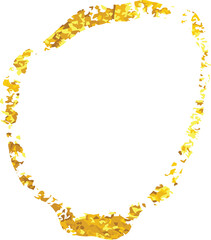 Wall Mural - luxury golden foil watercolor paint