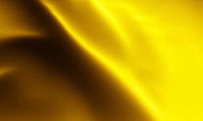 Wall Mural - Yellow abstract wave background.