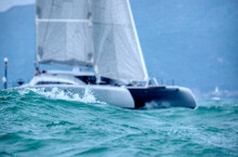 The MCÂ²60 At The Start Of The Audi Hong Kong To Vietnam Race 2013.