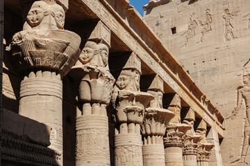 Philae Temple in Aswan, Egypt