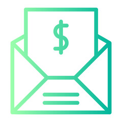 Poster - email marketing icon