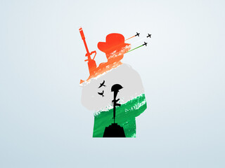 Wall Mural - Republic day celebration, republic day, Army day and 26 january illustration.