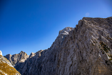 Hiking tour across Plemenice to Triglav