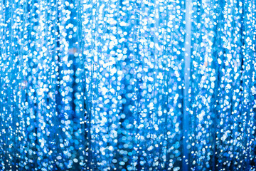 Poster - Abstract bokeh blurry background for lighting festive celebration concept. illumination