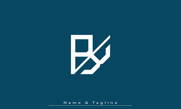 Alphabet letters Initials Monogram logo PK , KP