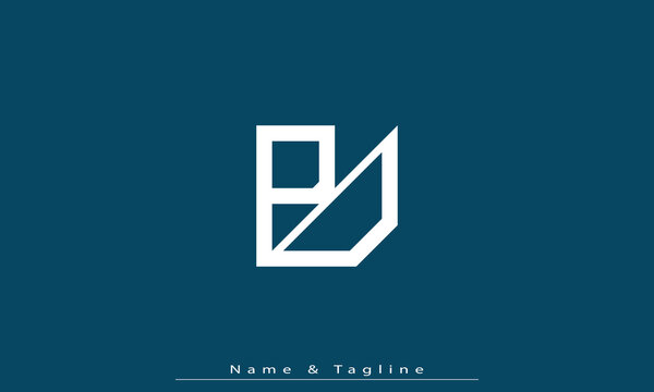 Alphabet letters Initials Monogram logo PO , OP