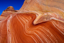 The Wave, Vermillion Cliffs National Monument, Arizona, America, USA.