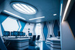 © Sunshower Shots - Futuristic police department. Generative AI