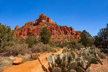 Colorful Mountainous Arizona Desert Landscape