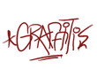 Ilustración escritura graffiti