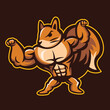 buff bodybuilding squirrel