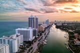 Fototapeta Miasto - Miami Beach 4