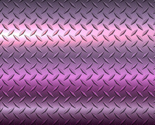 Metallic Purple Diamond Steel Metal Sheet Texture Background, Vector Illustration.