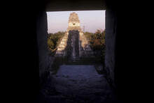 Mayan Ruins At Tikal, Guatemala.