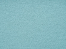 Soft Blue Felt Textue Closeup. Handicraft Concept, Crafts, DIY, Do It Yourself. Top View, Flat Lay, Layout, Place For Text. For Shops With Goods For Creativity, To Illustrate Patchwork Master Classes.