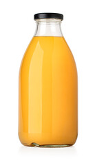 Sticker - Orange juice in a glass bottle
