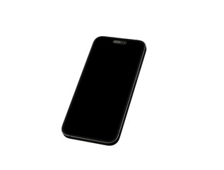 smartphone  With Blank Screen in 3d