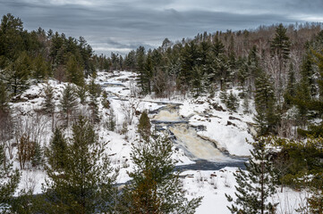 onaping falls in sudbury area