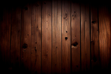 Canvas Print - Old dark textured wooden background,The surface of the old wood texture