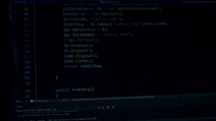 Coding or programming C# or dot net Language only.