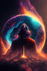Wall Mural - astro overseer