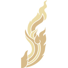 thai pattern flat icon