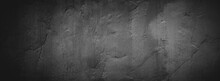 Abstract Black Wall Texture Background