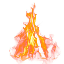 Easy To Use Flame Overlay, Transparent PNG