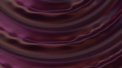 Poster - 3d rendering luxury abstract wave background