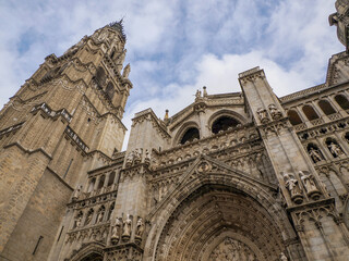 Wall Mural - Toledo cathedral church medieval old town ( Unesco World Heritage Sites) Spain