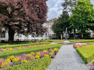 Fontana park in Chur, Switzerland.