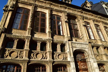 Wall Mural - Rouen; France - december 13 2022 : the historical tourism office