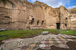 Terme di Caracalla or the Bath of Caracalla, ruins of ancient Roman public baths in Rome, Italy.