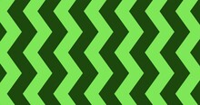 Green Zig Zag Pattern Background Animation