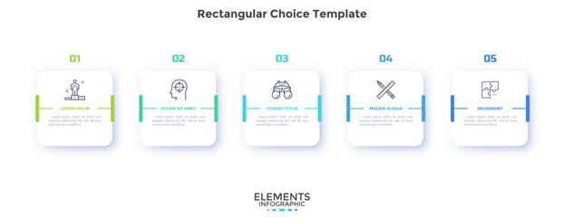 Wall Mural - Modern Infographic Vector Template