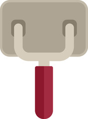 Poster - box breaker icon flat vector. fuse panel. home power isolated